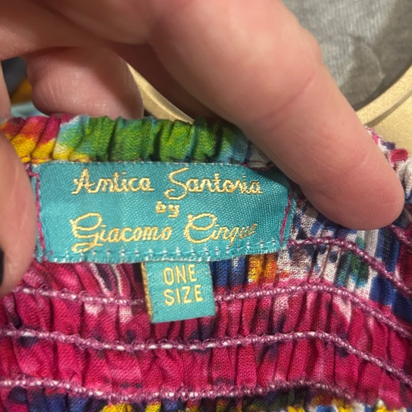 Positano, Italy Off-Shoulder Top Dress - Picture 6 of 6